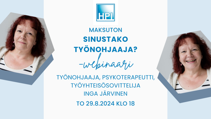 Paranna työelämääsi ratkaisukeskeisen työnohjauksen keinoin – osallistu maksuttomaan webinaariin