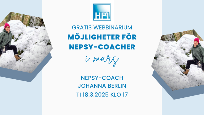 Möjligheter för NEPSY-coacher – Gratis webbinarium i mars